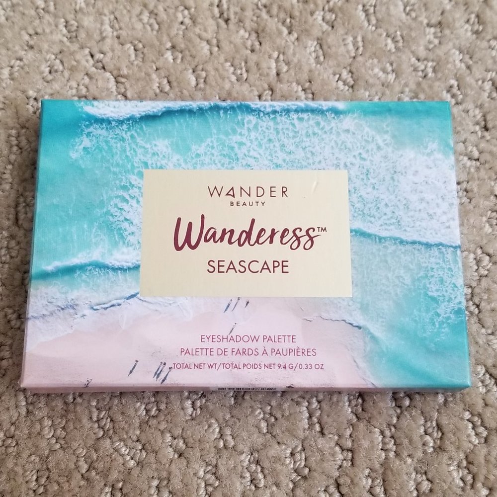 **EUC** Wander Beauty Wanderess Seascapes Eyeshadow Palette